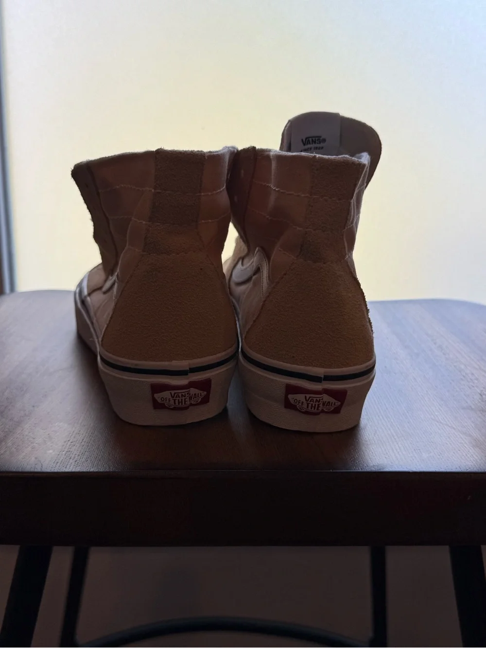 Vans suede upper